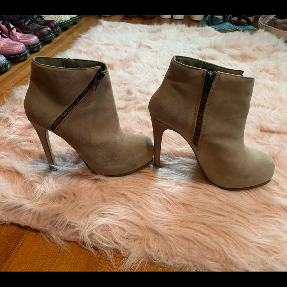 Steve Madden Heeled Booties, Size 8